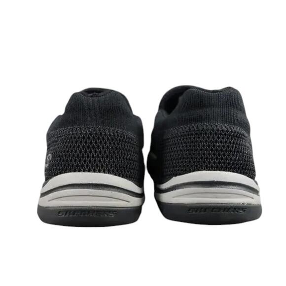 Skechers Shoes Men 9 Slip On Relaxed Fit Loafer Memory Foam Expected Gomel Black - Picture 4 of 11